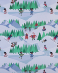 Blue Klaus Ski Resort Gift Wrap