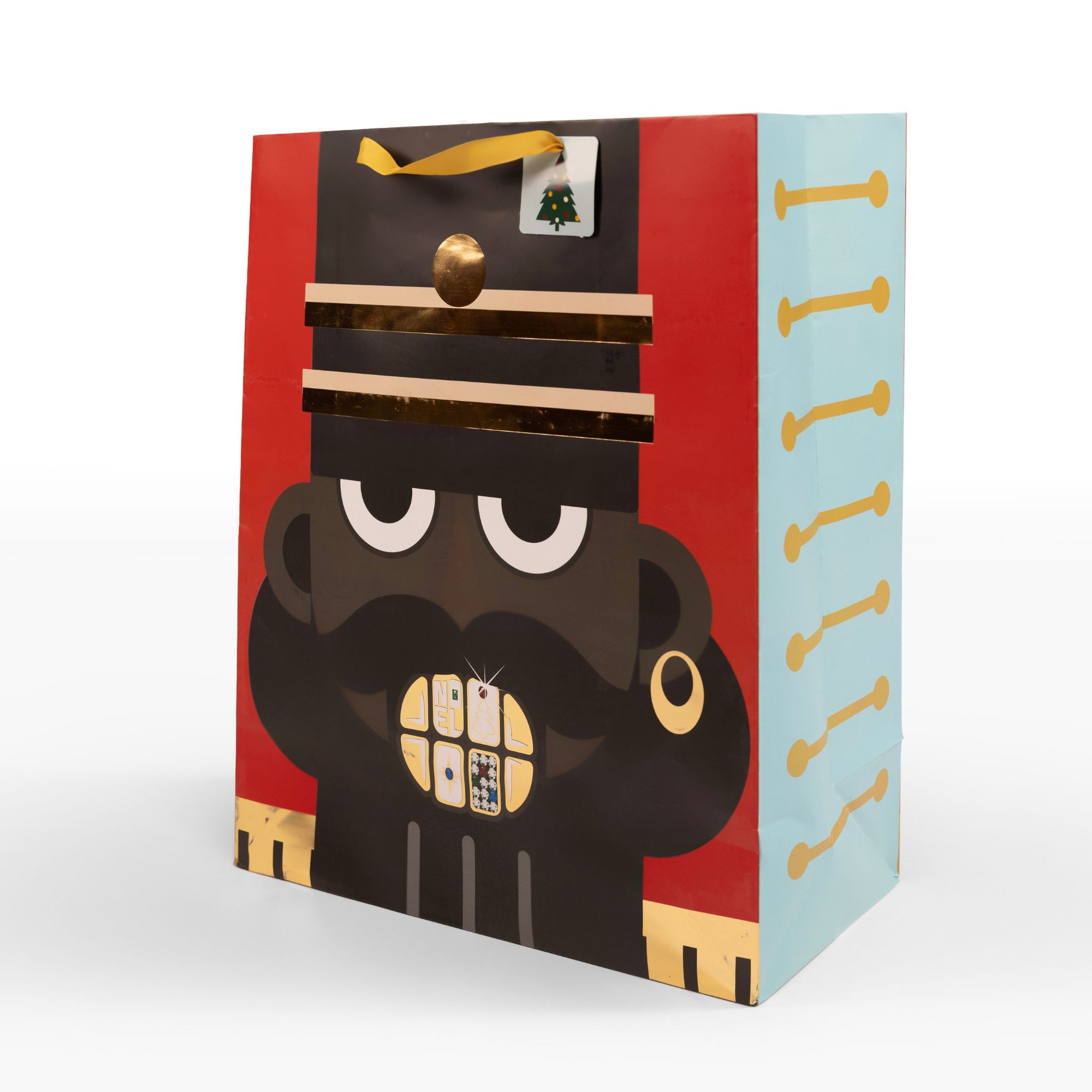 Black Paper Party Nile Noel 7 Pc Holiday Gift Bag Set – Mixed Sizes