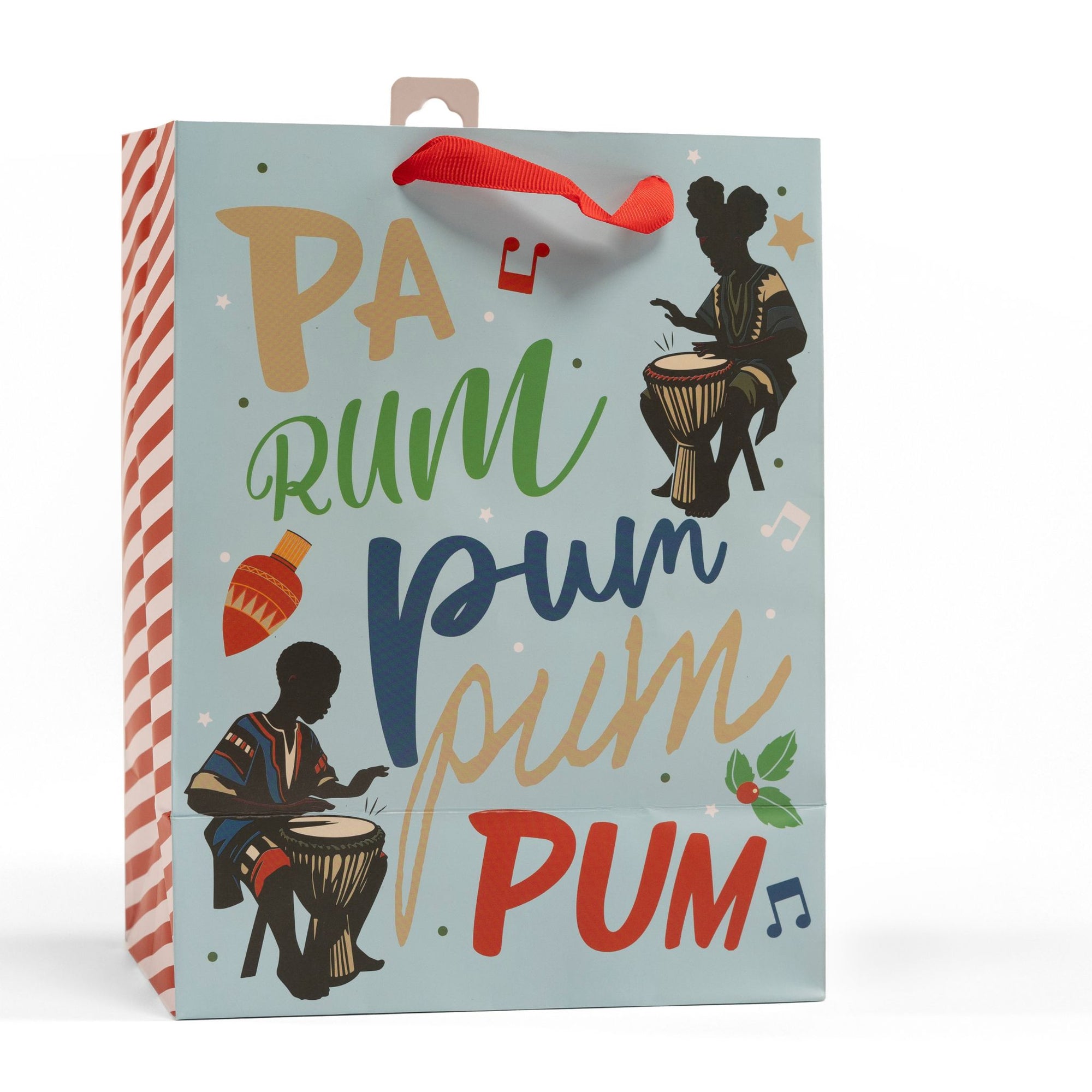 Black Paper Party Nile Noel 7 Pc Holiday Gift Bag Set – Mixed Sizes