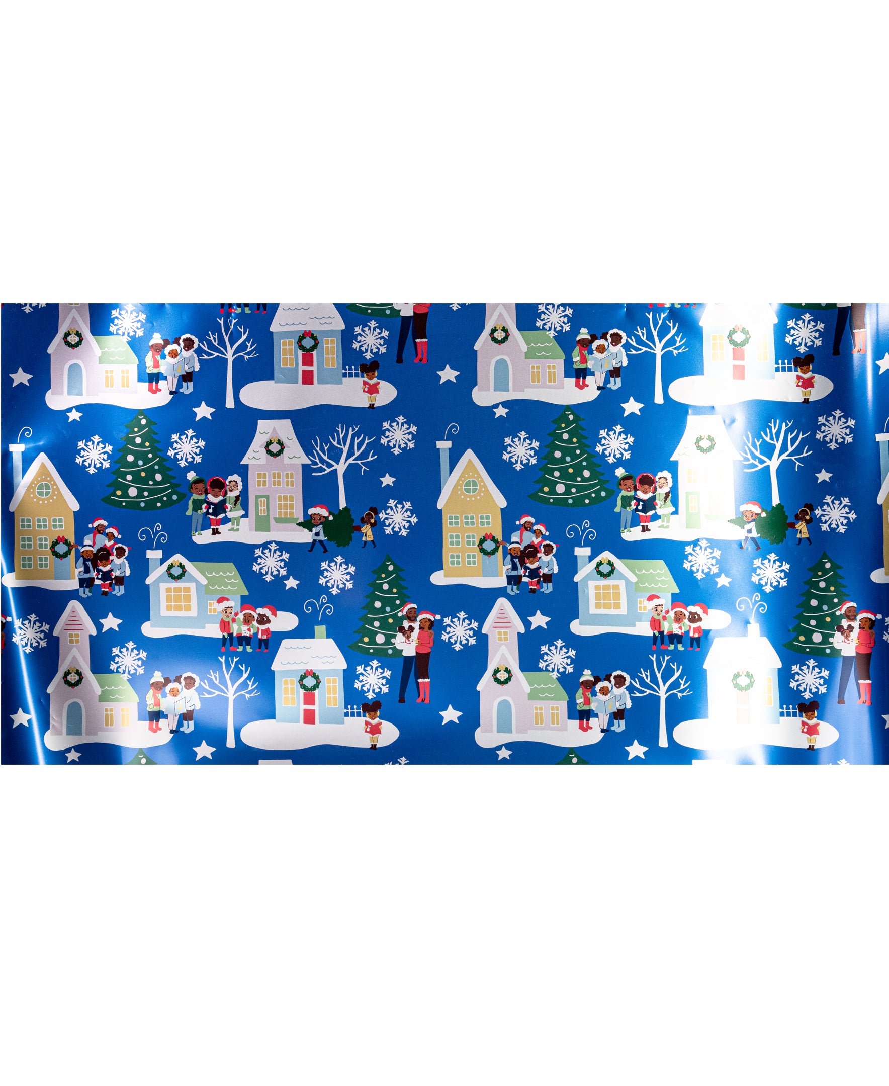 Black Paper Party ’Tis The Season Foil Gift Wrap Multipack – 4 Rolls, 180 sq. ft.
