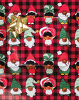 Black Paper Party Traditional Holiday Gift Wrap Multipack – 4 Rolls, 180 sq. ft.