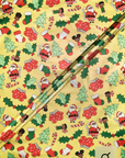 4 Pack Metallic Holiday Gift Wrap Set