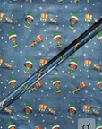 4 Pack Metallic Holiday Gift Wrap Set