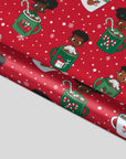 Black Paper Party ’Tis The Season Foil Gift Wrap Multipack – 4 Rolls, 180 sq. ft.