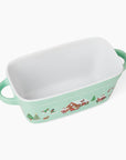 Ceramic Loaf Pan Klaus Family Winter Scene