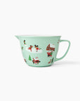 Ceramic Mixing Bowl Klaus Family Winter Scene