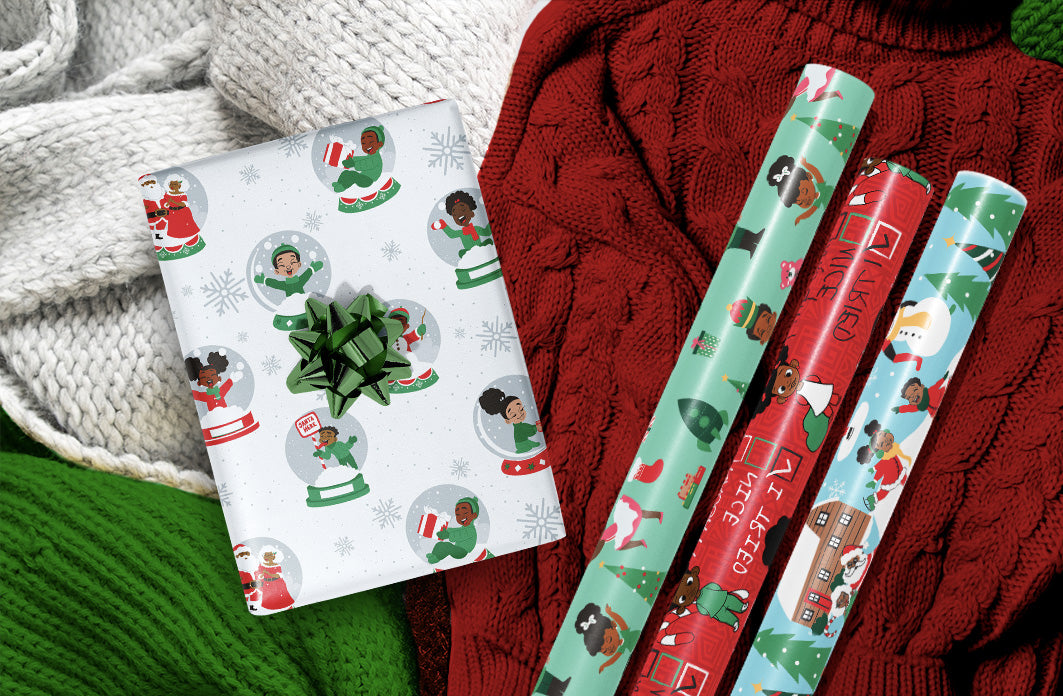 4 Pack Gift Wrap Multipack - Snow Much Fun