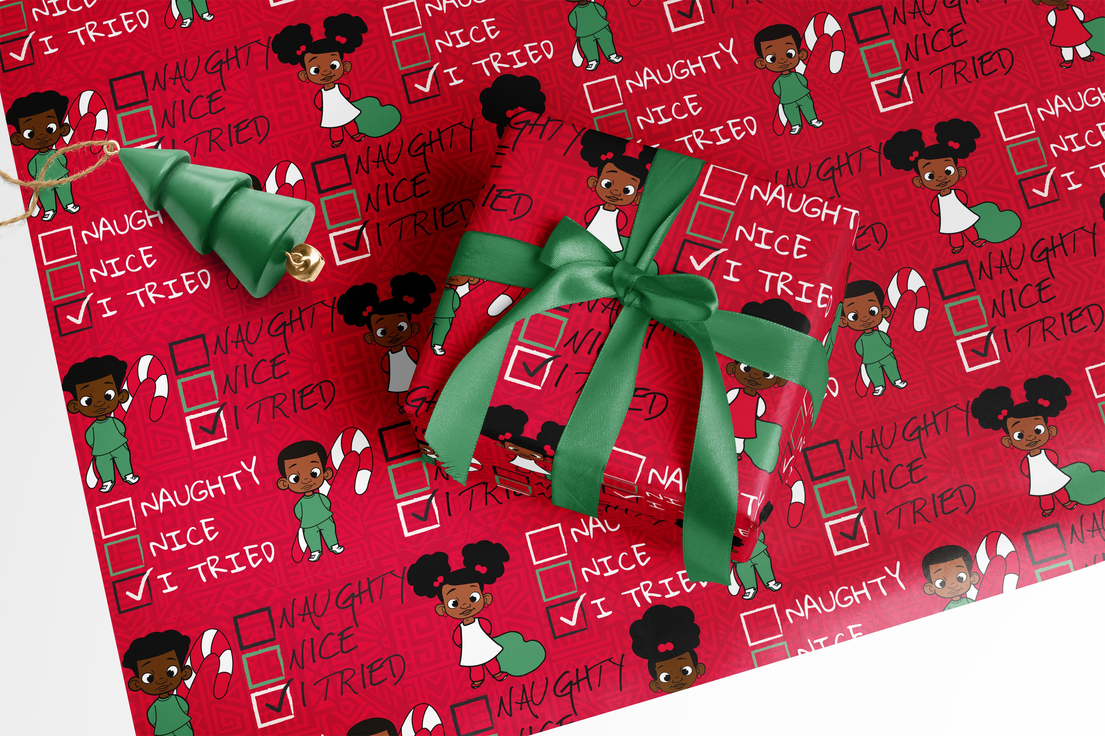 4 Words: Matte Black Gift Wrap : r/oddlysatisfying
