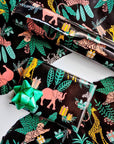 1 Roll Jungle Print Gift Wrap