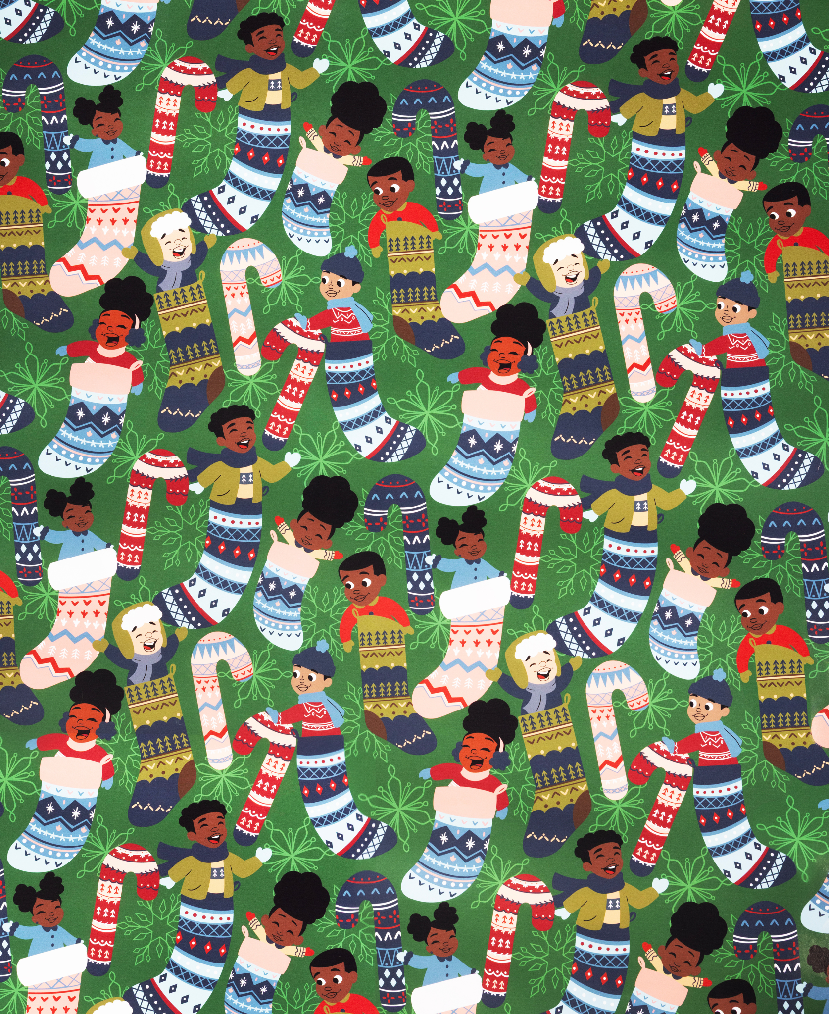 Black Paper Party Jubilee Gift Wrap Multipack – 4 Rolls, 45 sq. ft.