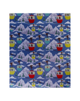 Blue Cable Car Gift Wrap