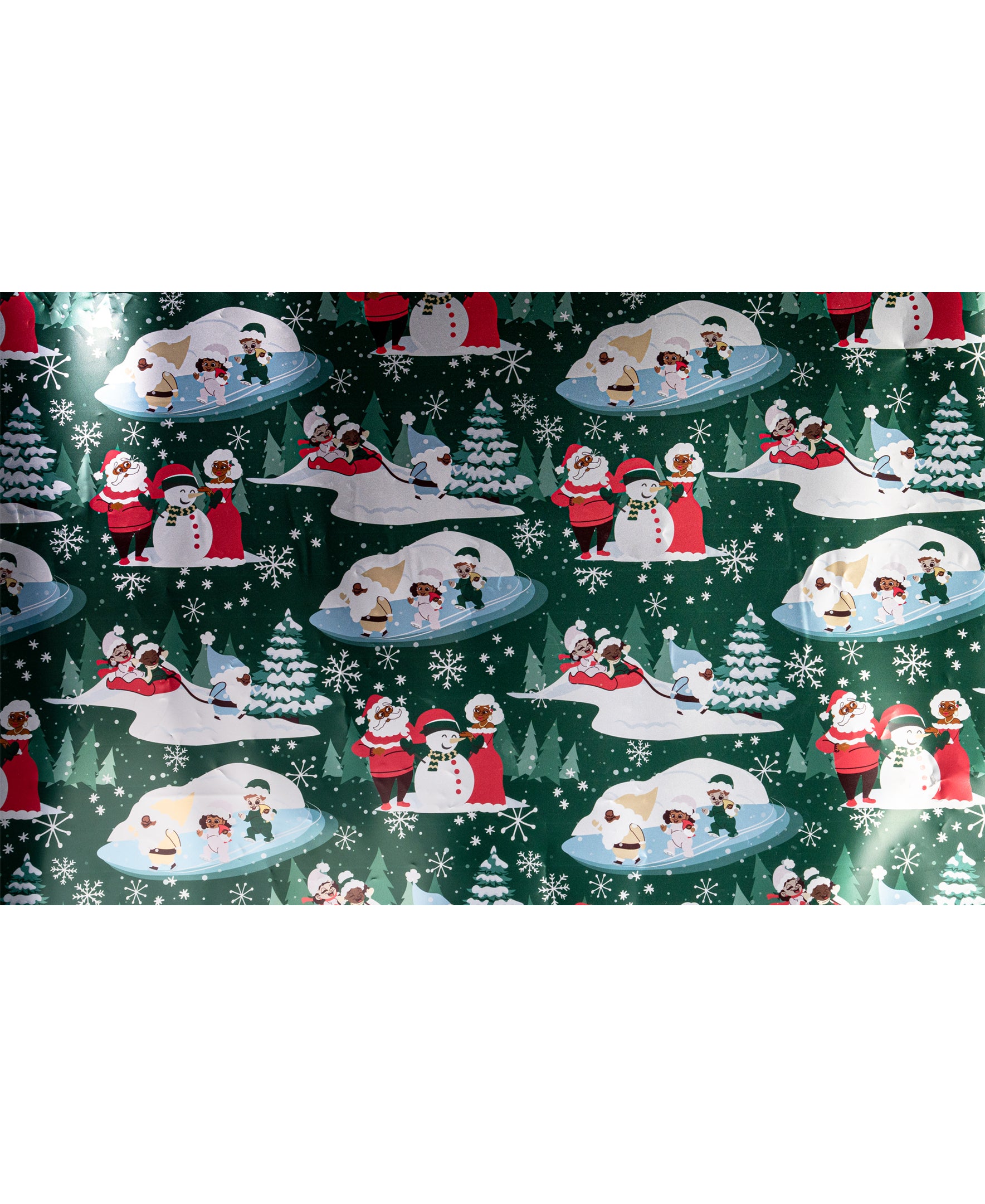 Black Paper Party ’Tis The Season Foil Gift Wrap Multipack – 4 Rolls, 45 sq. ft.