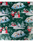 Black Paper Party ’Tis The Season Foil Gift Wrap Multipack – 4 Rolls, 45 sq. ft.