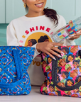 All Over Print Quilted Tote