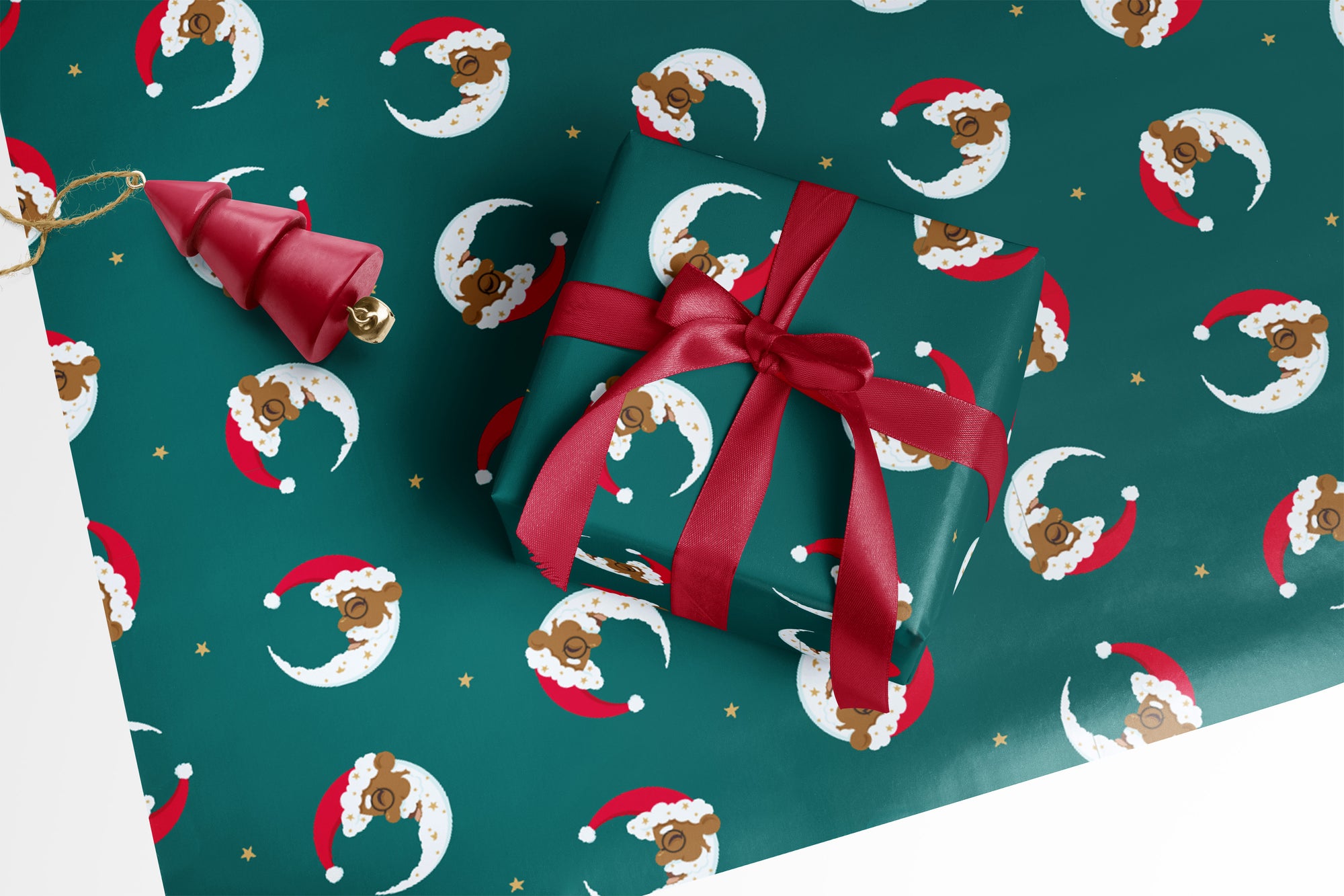 4 Pack Gift Wrap Multipack - Celestial Christmas