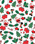 Black Paper Party Traditional Holiday Gift Wrap Multipack – 4 Rolls, 45 sq. ft.