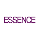 Essence Logo in deep purple, all caps lettering