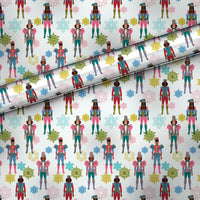 Nutcracker Queens African American Christmas Gift Wrap | Made to Order Roll