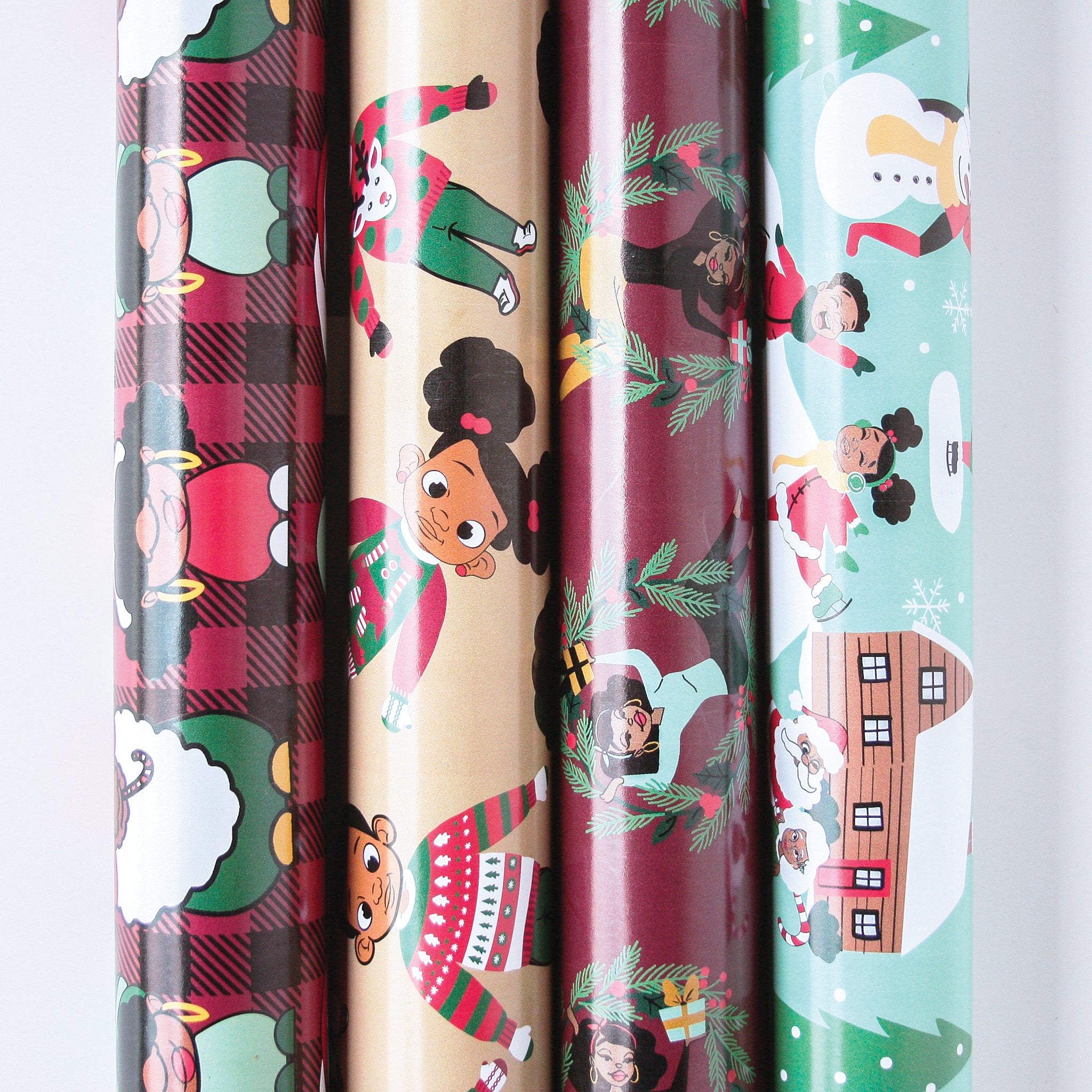 Mystery Gift Wrap 4 Pack Traditional