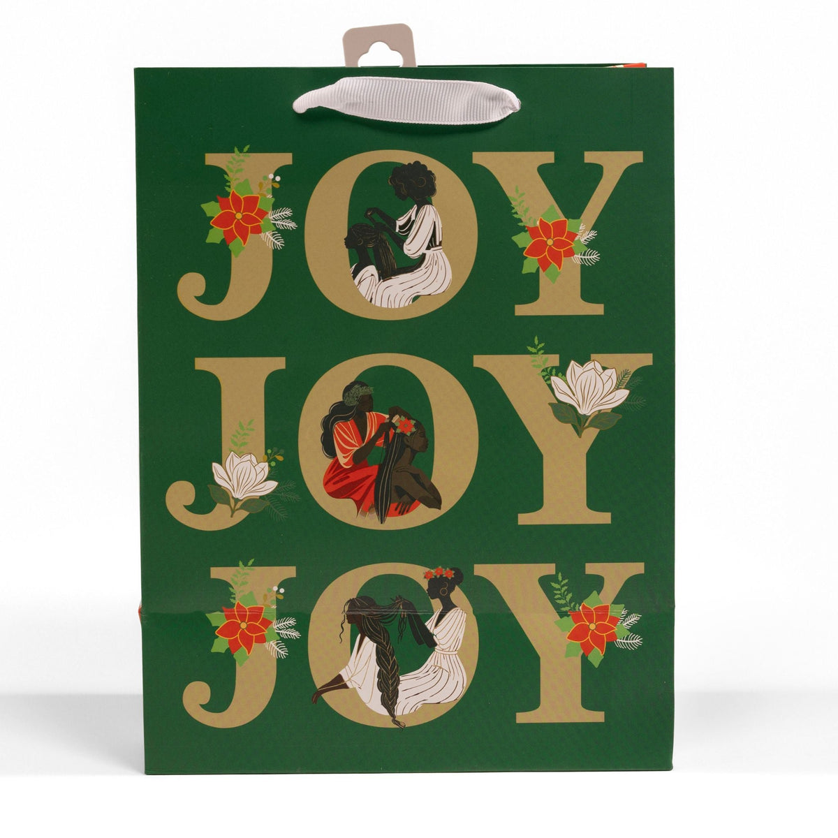 Black Paper Party holiday gift bag set