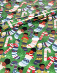 Black Paper Party Jubilee Gift Wrap Multipack – 4 Rolls, 45 sq. ft.
