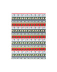 Blue Fair Isle Gift Wrap