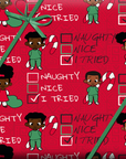 Black Paper Party Traditional Holiday Gift Wrap Multipack – 4 Rolls, 45 sq. ft.