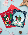 5 Pack Holiday Cards Snow Much Fun