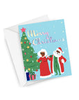 5 Pack Holiday Cards Snow Much Fun