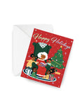 5 Pack Holiday Cards Snow Much Fun