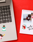 8 Sheet Holiday Gift Tags & Stickers