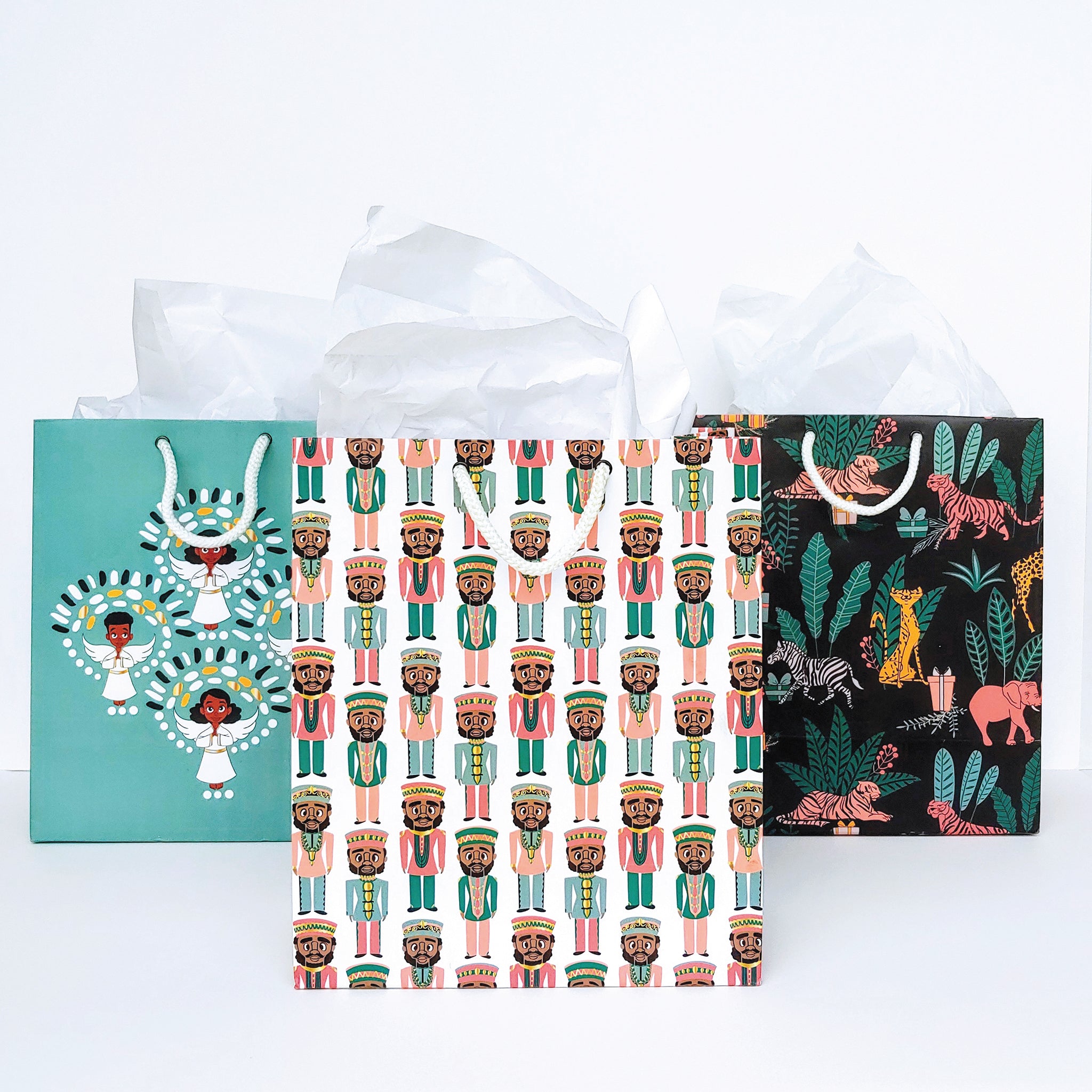 3 Pack Regal Holiday Gift Bag Set