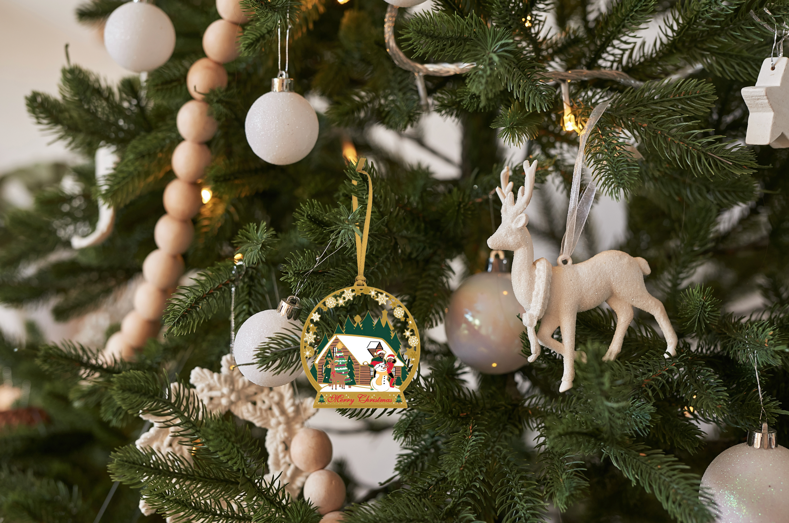 Globe christmas tree deals ornaments