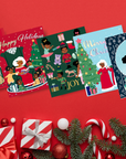 5 Pack Holiday Cards Snow Much Fun